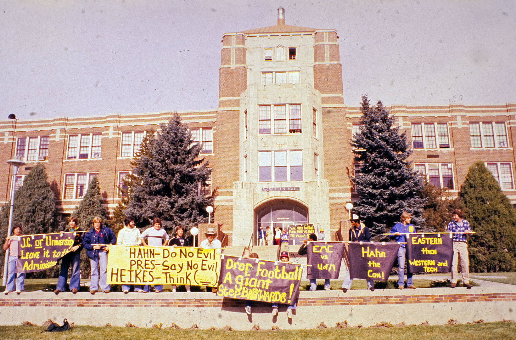 Eastern Montana College football rally, 1978